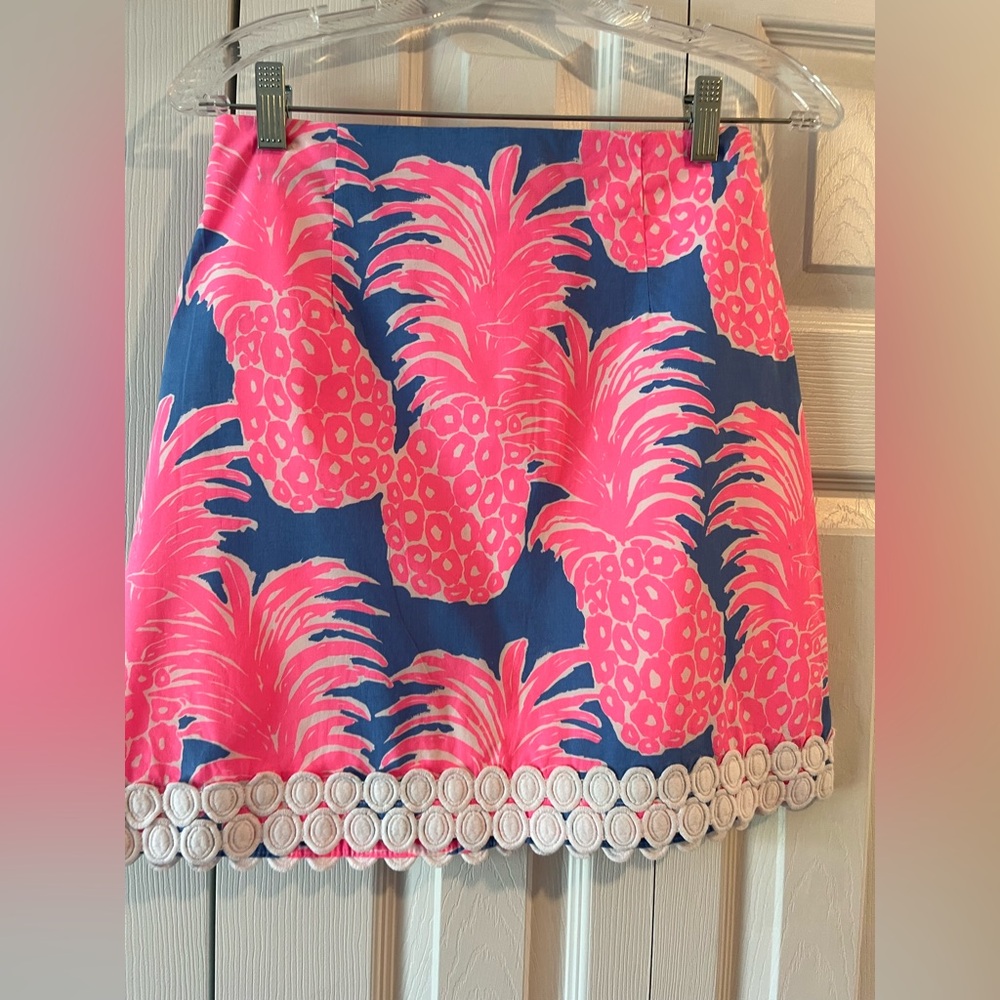 Lilly Pulitzer Blue Haven Little Flamenco Izzy Skirt